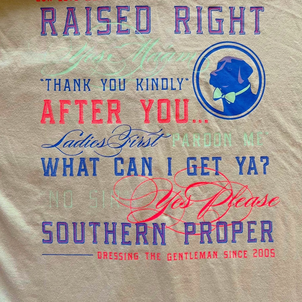 Southern Proper t-shirt in Surf